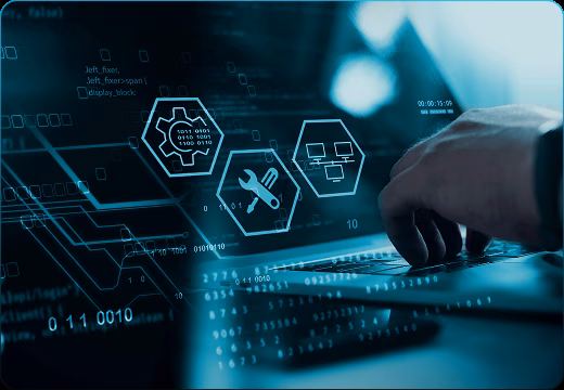 Operator working the systems that run a mid-market business
